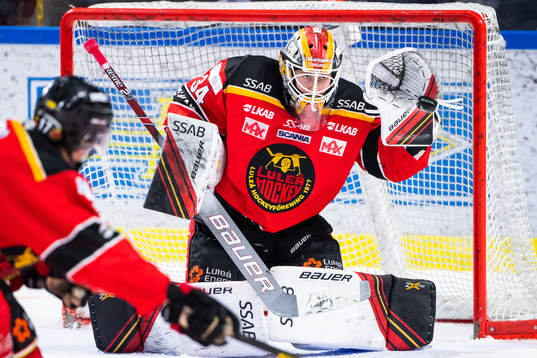 Luleås målvakt Joel Lassinantti