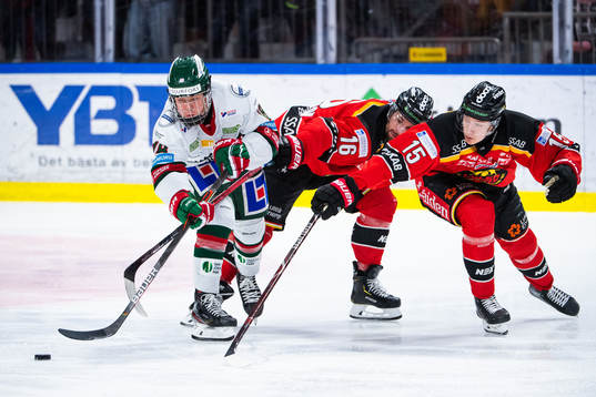 Frölundas Lucas Raymond, Luleås Niklas Olausson och Carl