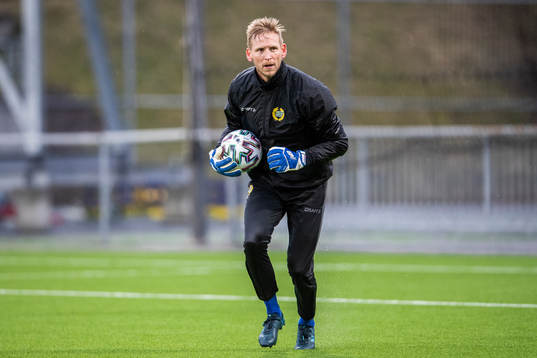 Hammarbys målvakt David Ousted
