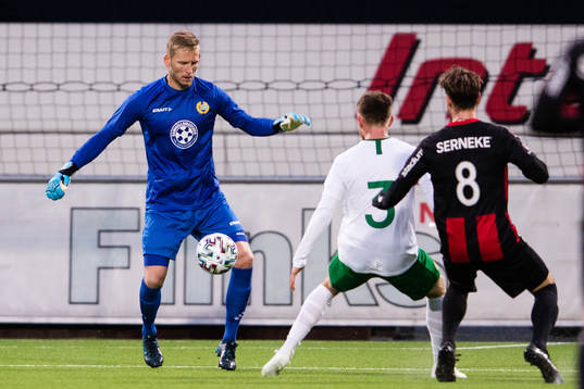 Hammarbys målvakt David Ousted