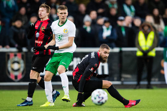 Brommapojkarnas Daniel Svensson, Hammarbys Aron Johannsson