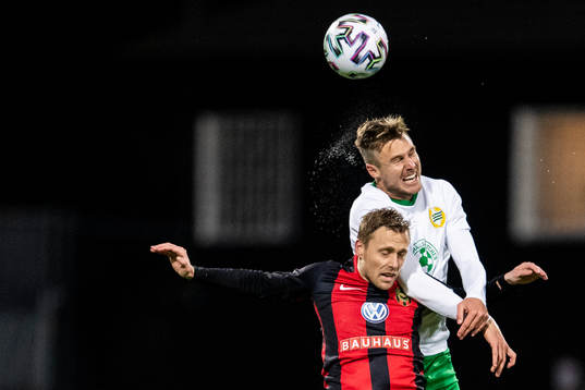 Hammarbys Richard Magyar och Brommapojkarnas Christer