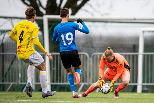 Falkenbergs målvakt Tim Erlandsson