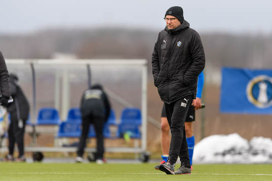 Halmstads tränare Magnus Haglund