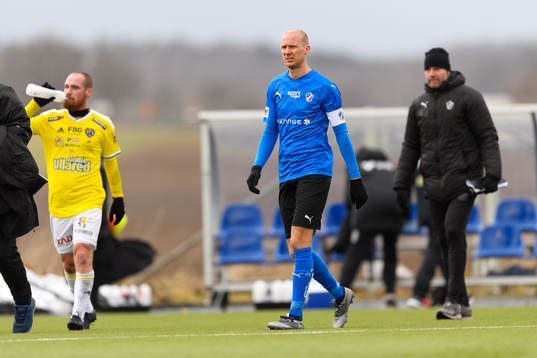 Halmstads Andreas Johansson deppar