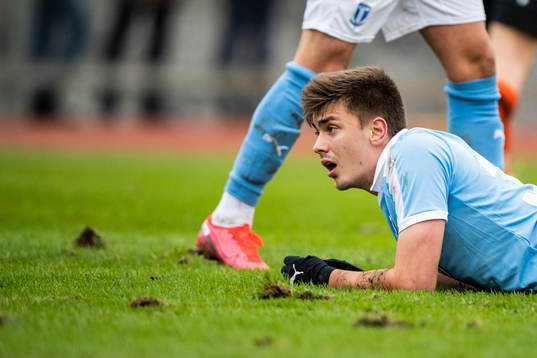 Malmö FFs Tim Prica deppar