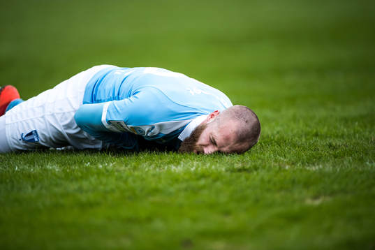 Malmö FFs Jo Inge Berget skadad