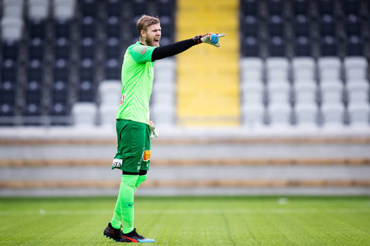 Örgrytes målvakt Fredrik Andersson