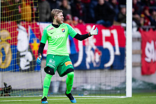 Örgrytes målvakt Fredrik Andersson