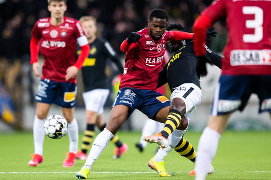 Örgrytes Abdul Razak och AIKs Ebenezer Ofori