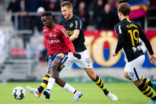 Örgrytes Mohamed Said Adan och AIKs Karol Mets