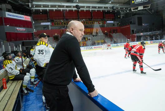 Brynäs huvudtränare Henrik Glaas
