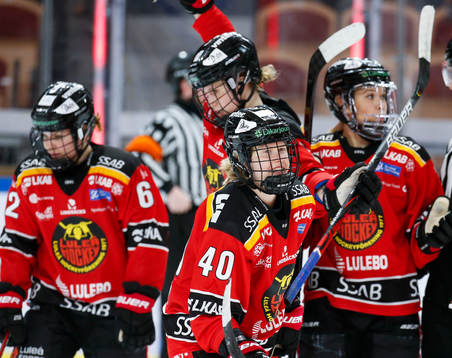 Luleås Noora Tulus jublar