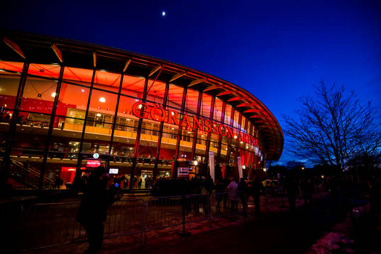 Vy över Göransson Arena