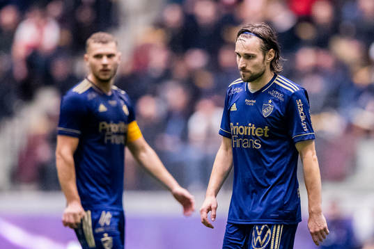 Djurgårdens Kevin Walker deppar