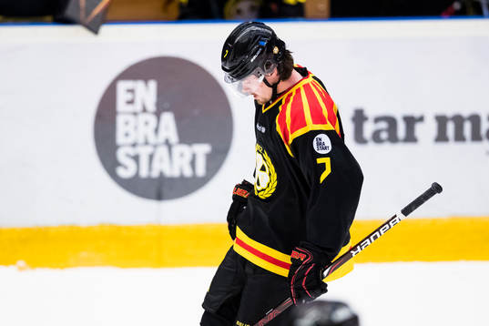 Brynäs Marcus Björk deppar