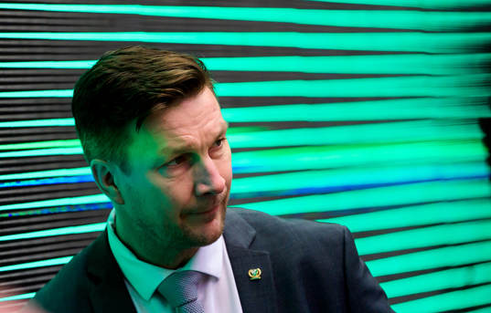 Färjestads huvudtränare Johan Pennerborn