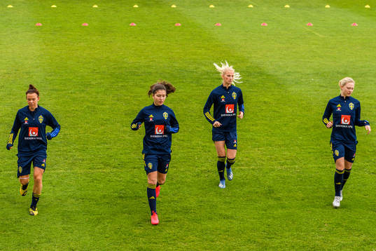 Jessica Samuelsson, Loreta Kullashi, Sofia Jakobsson and