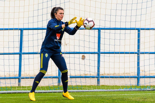 Goalkeeper Zecira Musovic