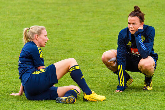 Jonna Andersson and Jessica Samuelsson