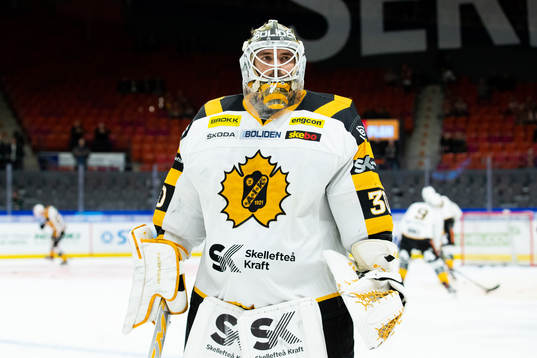Skellefteås målvakt Gustaf Lindvall