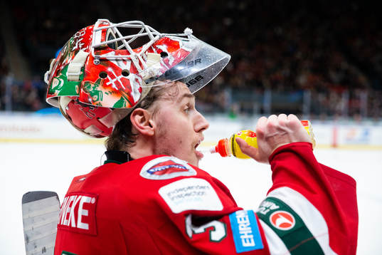 Frölundas målvakt Johan Mattsson