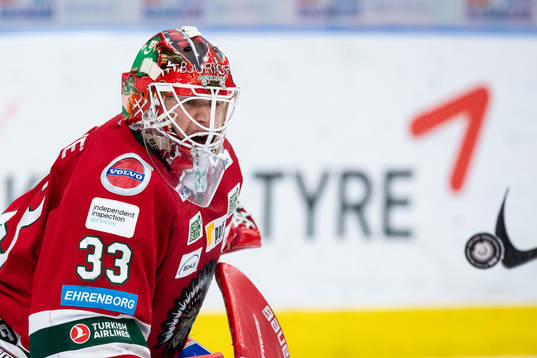 Frölundas målvakt Johan Mattsson