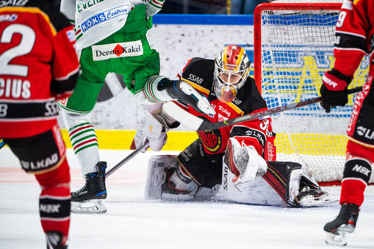 Luleås målvakt Joel Lassinantti