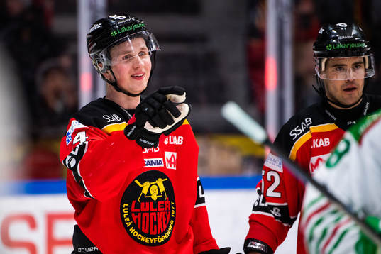 Luleås Jonas Berglund jublar