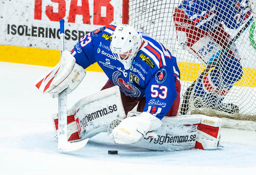 Oskarshamns målvakt Daniel Rosengren
