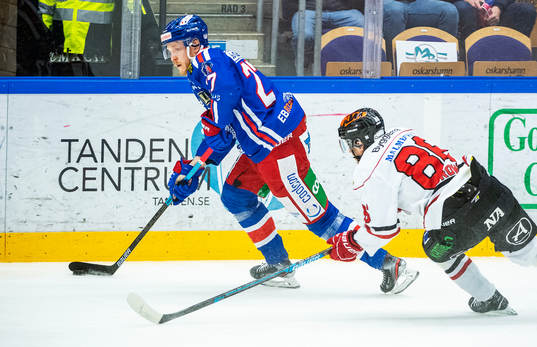 Oskarshamns Henrik Nilsson och Örebros Mathias Bromé