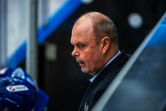 Oskarshamns tränare Per-Erik Johnsson