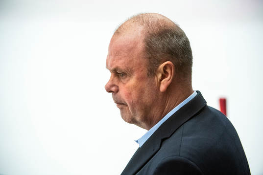 Oskarshamns tränare Per-Erik Johnsson deppar