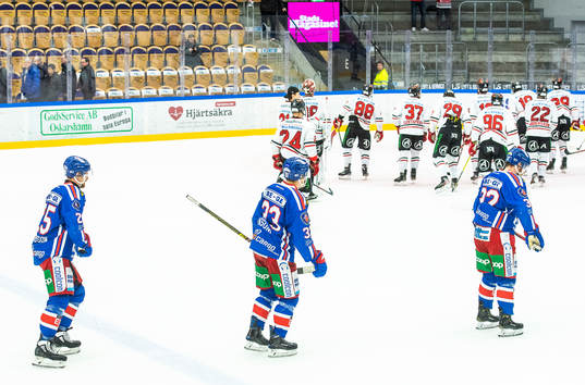 Oskarshamns Johannes Salmonsson, Filiph Engsund, och Markus