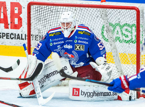 Oskarshamns målvakt Daniel Rosengren