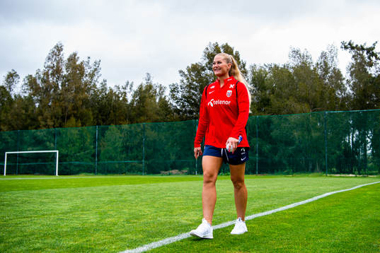 Lisa-Marie Karlseng Utland of the Norwegian women’s