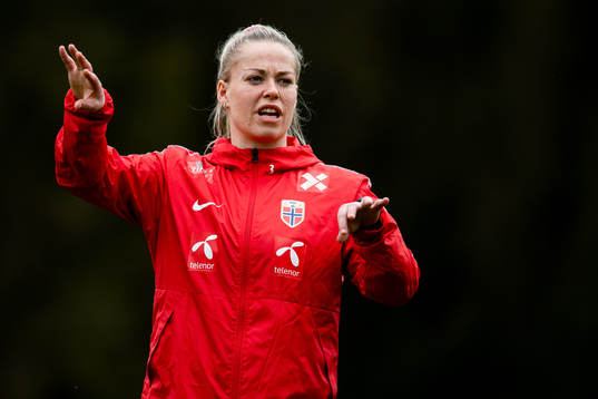 Therese Sessy Åsland of the Norwegian women’s national
