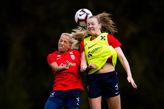 Rikke Bogetveit Nygard and Frida Leonhardsen Maanum of the