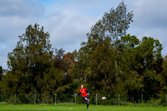 Goalkeeper Cecilie Hauståker Fiskerstrand of the Norwegian