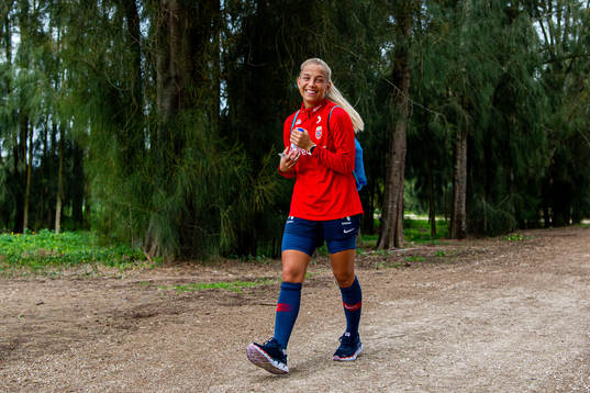 Rikke Bogetveit Nygard of the Norwegian women’s national