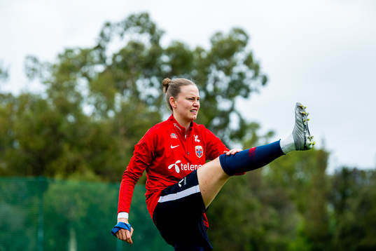 Stine Reinås of the Norwegian women’s national football
