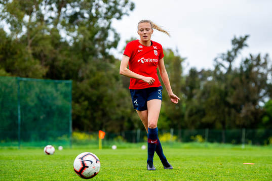 Synne Sofie Kinden Jensen of the Norwegian women’s