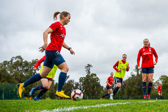 Kristine Minde of the Norwegian women’s national football