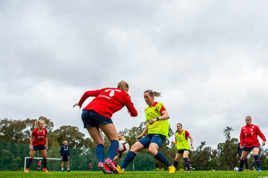 Kristine Minde of the Norwegian women’s national football