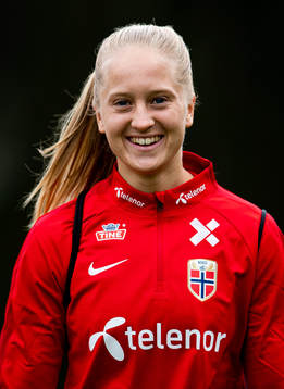 Amalie Eikeland of the Norwegian women’s national