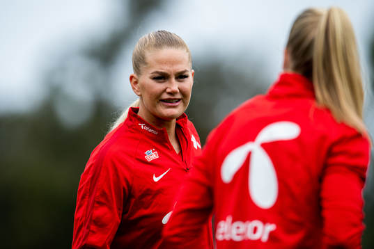 Lisa-Marie Karlseng Utland of the Norwegian women’s