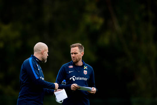 Anders Jacobson, assistant coach, and Martin Sjögren, head