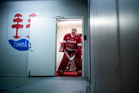 Timrås målvakt Victor Brattström