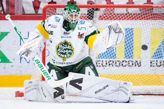 Björklövens målvakt Joe Cannata