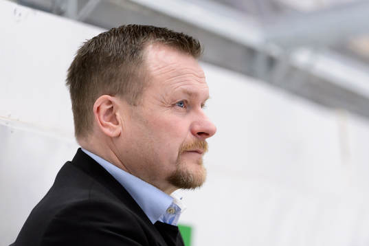 Björklövens tränare Joakim Fagervall
